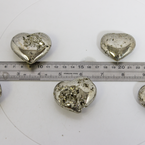 Pyrite heart 1.5"