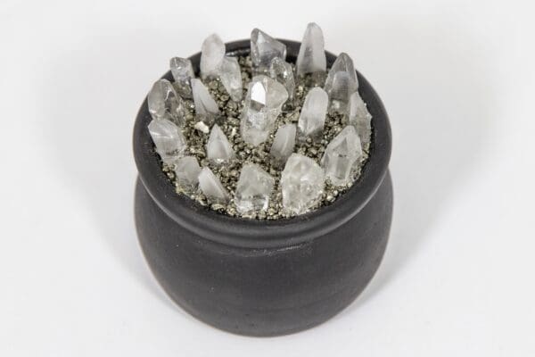 Miniature Crystal Pot top view