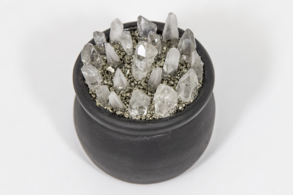 Miniature Crystal Pot top view