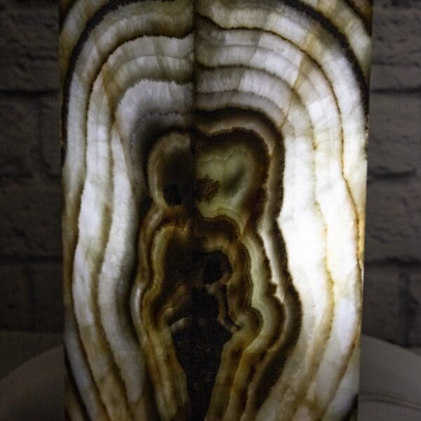 Green Talan Onyx Lamp