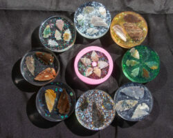 Glitter Resin Coasters
