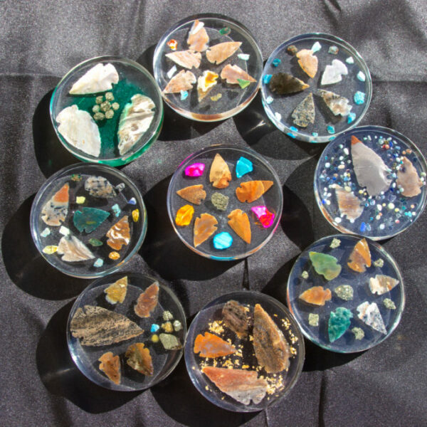 Decorated Resin Coaster