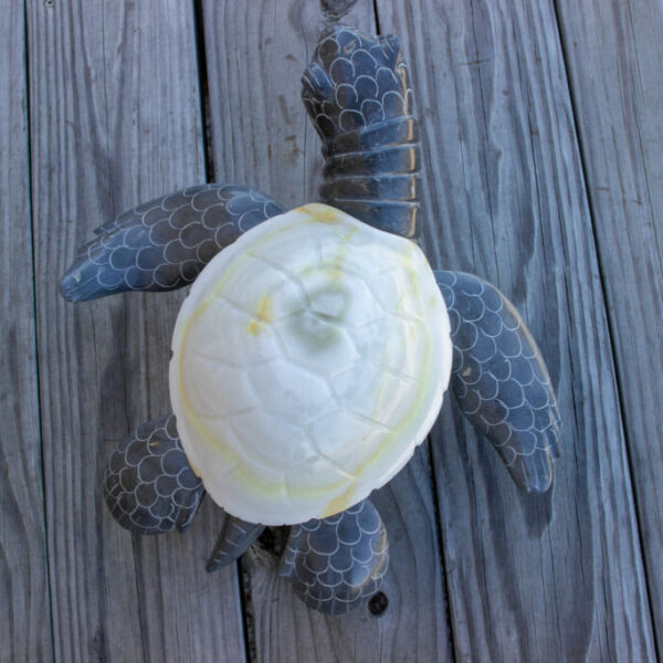 "Fred" Marble Turtle (White)