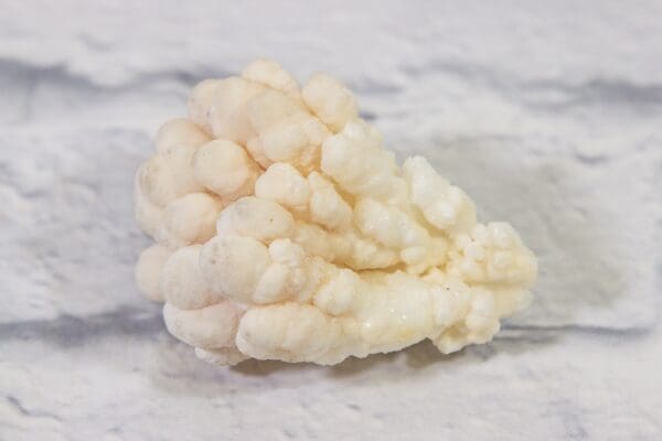 White Aragonite, Natural Kokoweef Formation