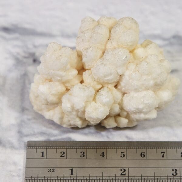 Natural Kokoweef, white Aragonite Formation