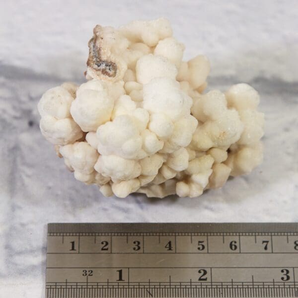 Natural Kokoweef, white Aragonite Formation