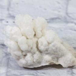 Natural Kokoweef, white Aragonite Formation