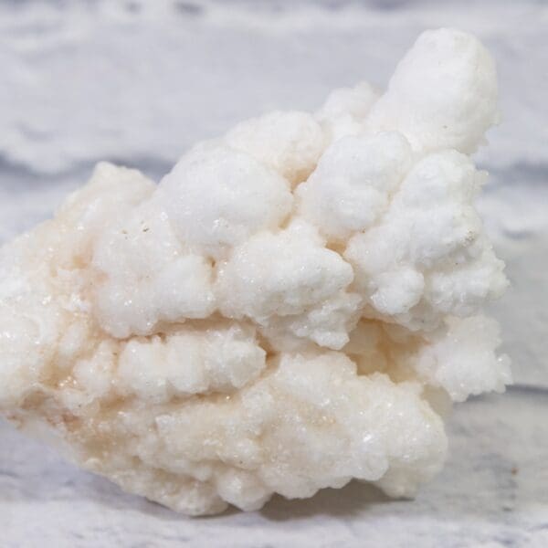 White Aragonite, Calcite Formation