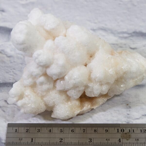 White Aragonite, Calcite Formation