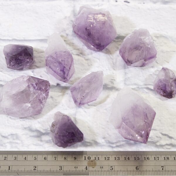 Oversized Amethyst Points