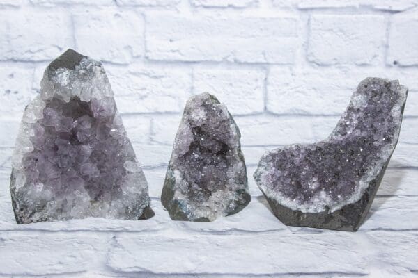 Mini Amethyst Druze Cathedrals