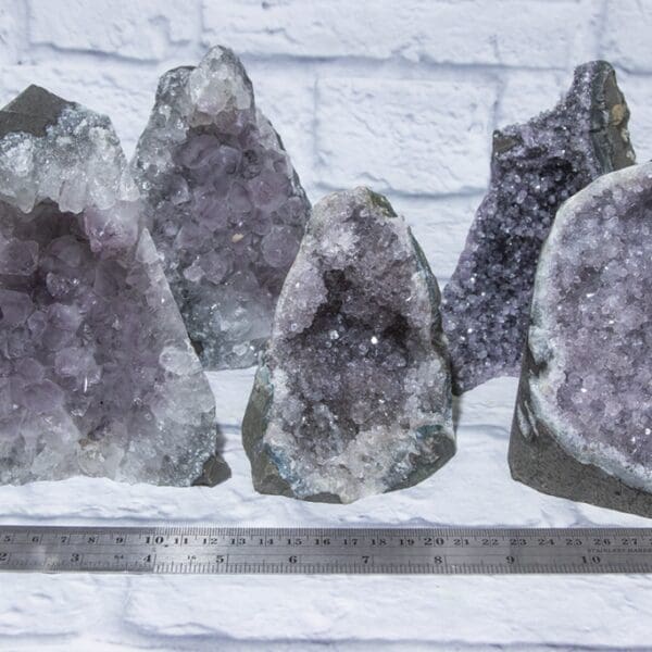 Mini Amethyst Druze Cathedrals