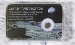 Lunar Meteorite in Protective Case